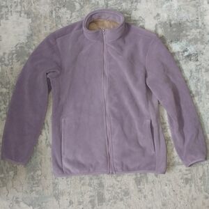 NWOT Soft Lilac Fleece Jacket
